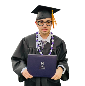 Colton Dynia holding Associate's diploma